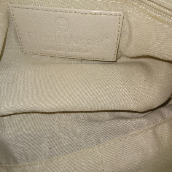 Etienne Aigner Vintage Off White Handbag - Picture 4 of 4